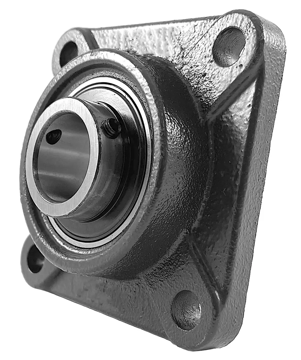 SHORENUTZ UCF209-26 4-Bolt Flange Bearings – 1-5/8 Inch Bore – Pack Of 6