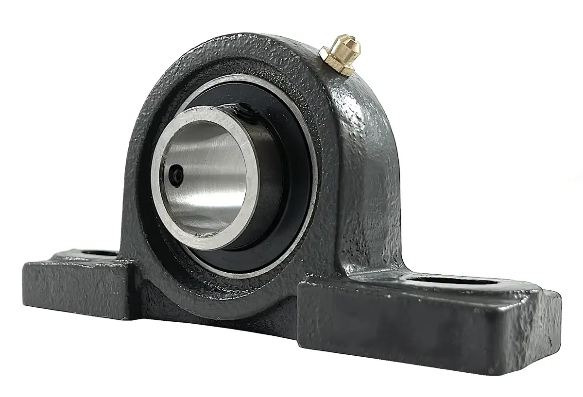 Blocco Cuscino Inox UCP207-20 - Foro 1-1/4, Base Piena, Per Supporti Blocco Cuscino Inox UCP207-20 - Foro 1-1/4, Base Piena, Per Supporti