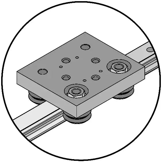 MV0WPA MinVee Wheel Plate