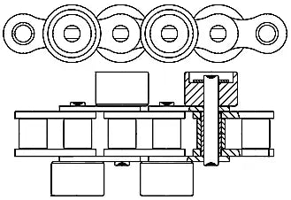 13N Accumulator Chain - Type F