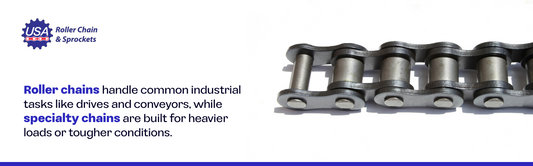 Roller Chain Vs Speciality Chain