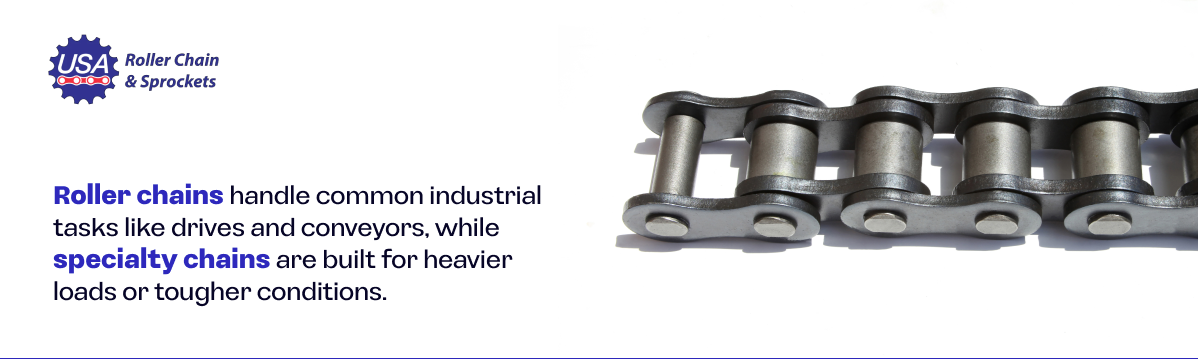 Roller Chain Vs Speciality Chain