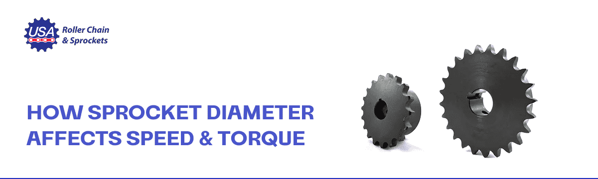 How Sprocket Diameter Affects Speed and Torque [+ Formulas]