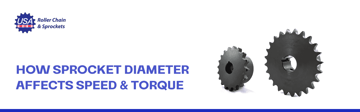 How Sprocket Diameter Affects Speed and Torque [+ Formulas]