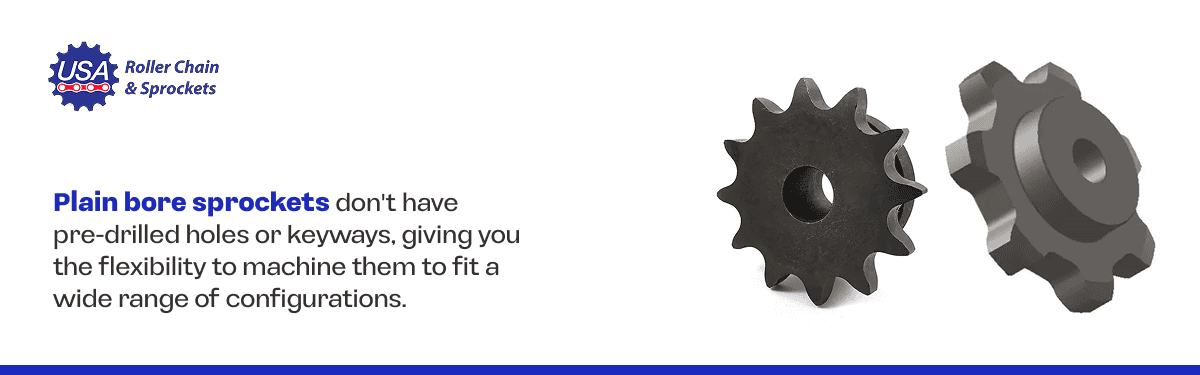 Plain Bore Sprockets: Specs, Selection & Maintenance Tips