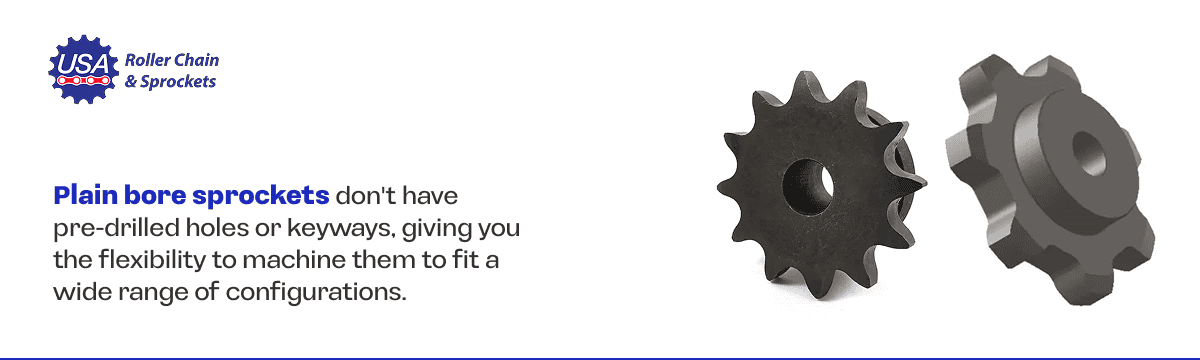 Plain Bore Sprockets: Specs, Selection & Maintenance Tips