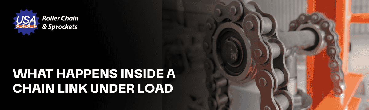 What Really Happens Inside a Chain Link Under Load?