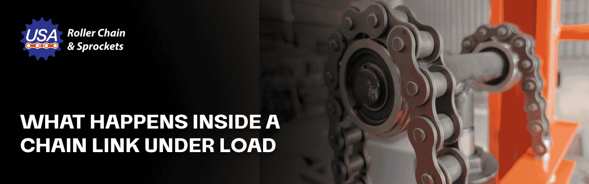 What Really Happens Inside a Chain Link Under Load?