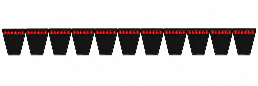 11-Band BX Cogged V-Belts