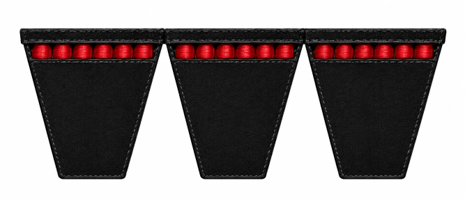 3-Band CX Cogged V-Belts