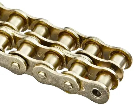 #40-2 Double Strand Nickel Plated Roller Chain