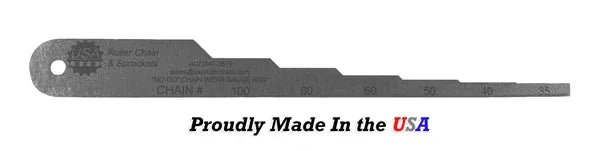 Roller Chain Wear Gauge