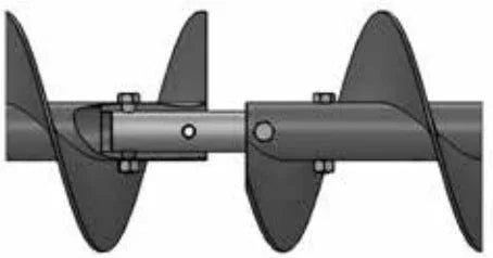 Screw Conveyor Coupling Shaft