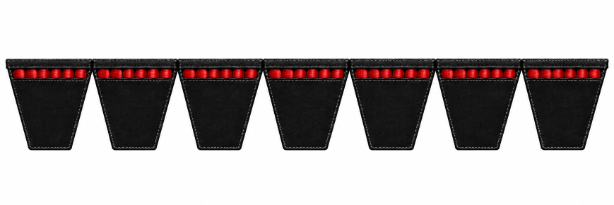 7-Band BX Cogged V-Belts
