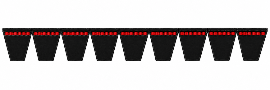 9-Band BX Cogged V-Belts
