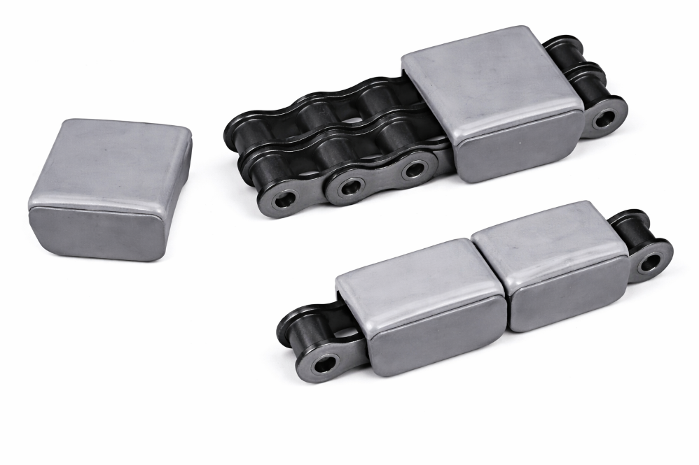 Non-Marking Rubber Top Roller Chains