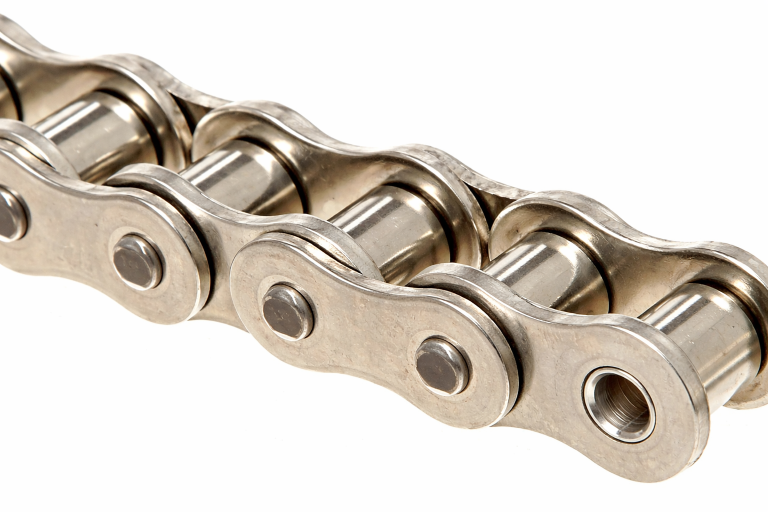 #100 Nickel Plated Roller Chain