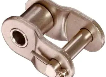 06B Nickel Plated Offset Link