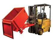 1/2-Cubic Yard Self-Dumping Forklift Hopper - Model 050