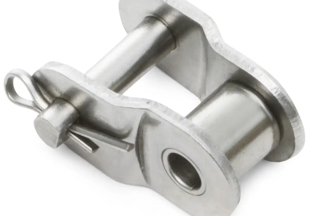 06B Stainless Steel Offset Link