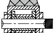 80 Rubber Top Roller Chain - Type A