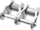 Metric 08B-2 Stainless Steel Offset Link