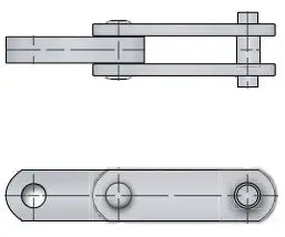 1301 Chain | Draw Bench Chain - USA Roller Chain