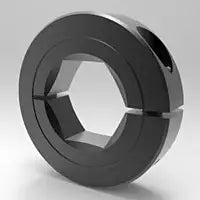 1" Hex Shaft Collar (One Piece Split)