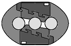 18X64 Chain Lock Connector