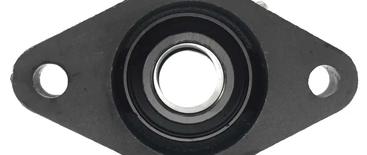 HCWFJT201 Bearing | 12mm 2-Bolt Eccentric Locking Bearing