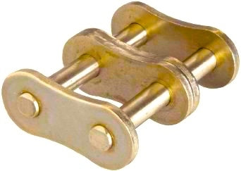 #120-2 Nickel Plated Roller Chain Connecting (Master) Link