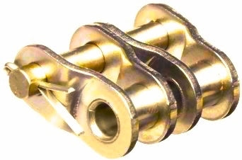 #100-2 Nickel Plated Offset Link