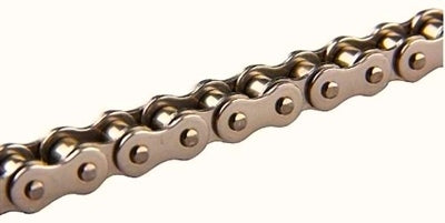 Economy Plus #50 Nickel Plated Roller Chain - 10ft Box