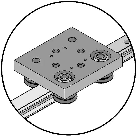MV0WPA MinVee Wheel Plate