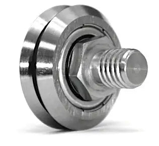 Concentric SWACWD2SSX Studded V-Guide Bearing - Thru-Hole Style