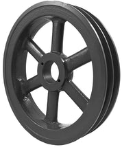 2BK100H Pulley double-groove 9.75