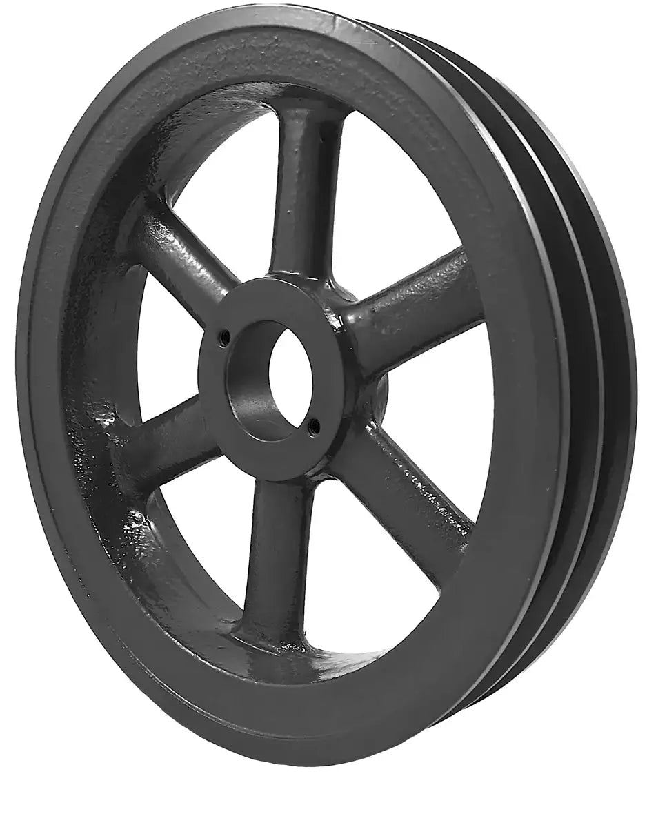 2BK120H Pulley double-groove 11.75"
