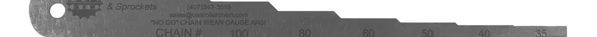 35 chain wear gauge