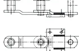 3252PR Bucket Elevator Chain | Elevator Chain