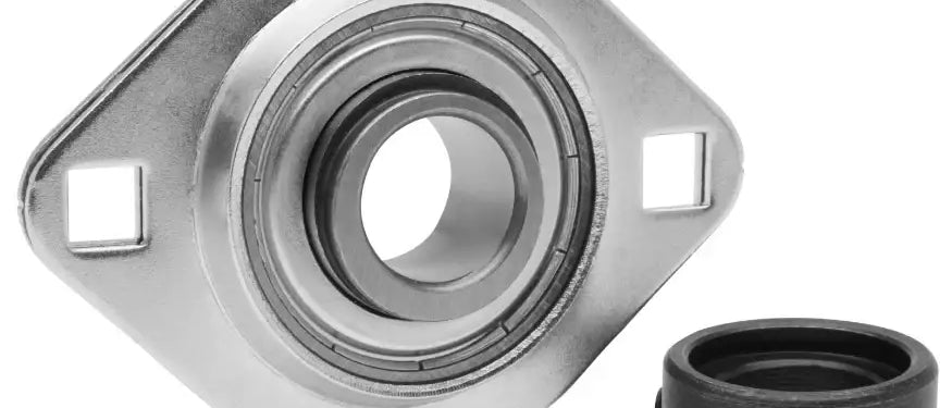 CSA730MFM205-16 Stamped Steel 2-Bolt Flange Bearing | Vibration Damping