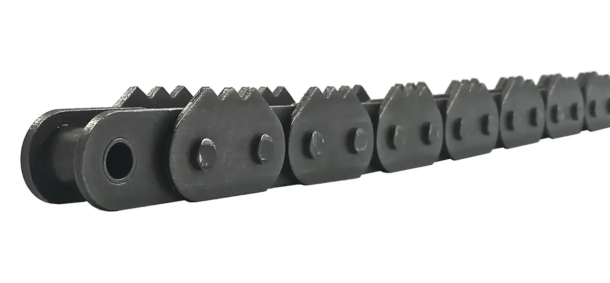 120 Sharp Top Roller Chain With 3-Points Every 2nd Pitch