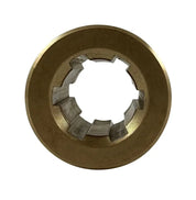 6 Spline Hub for 14mm Splined Shaft - Brass