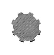 38mm Spline Shaft 8-Splines C45 Material - 1000mm