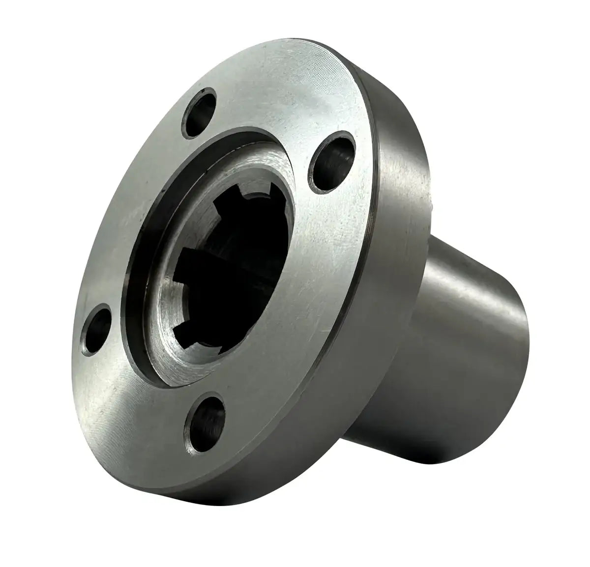 14mm-splined-hub-with-flange-c45-steel