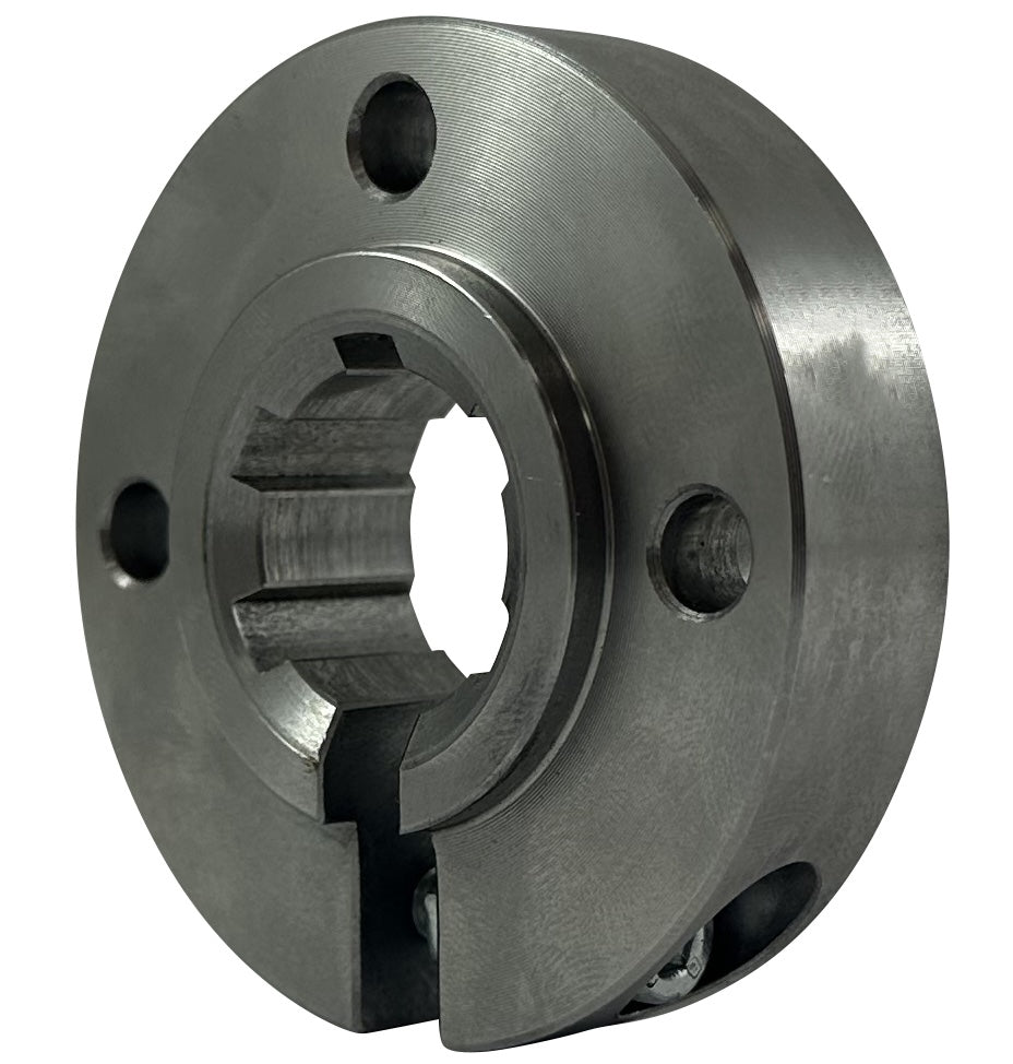 Clamp Collar For 34mm Splined Shaft With 6 Splines - C45 Steel