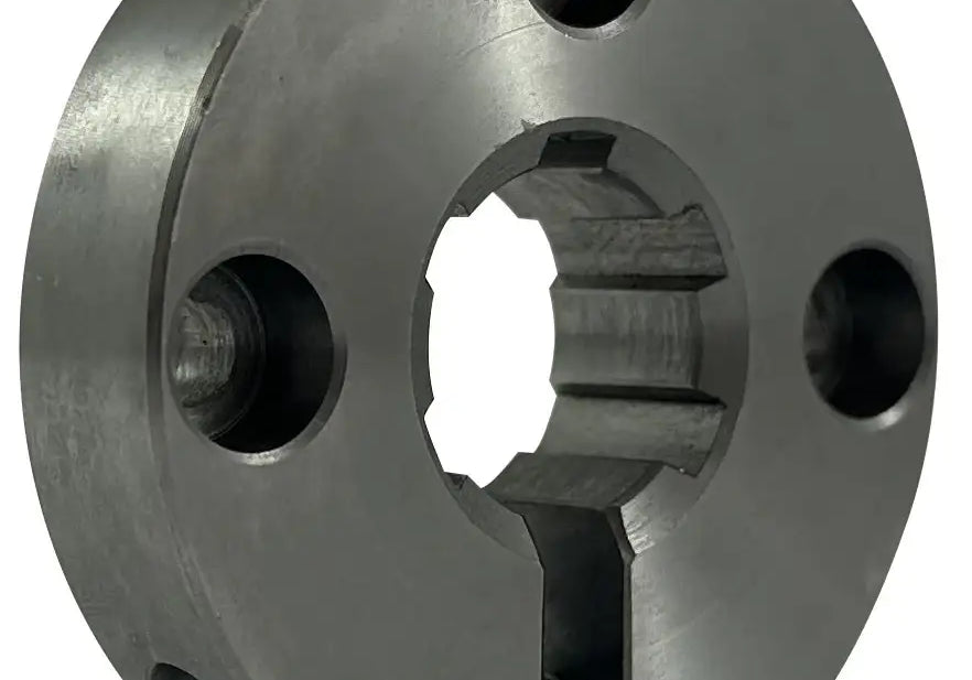 Clamp Collar For 14mm Splined Shaft With 6 Splines - C45 Steel