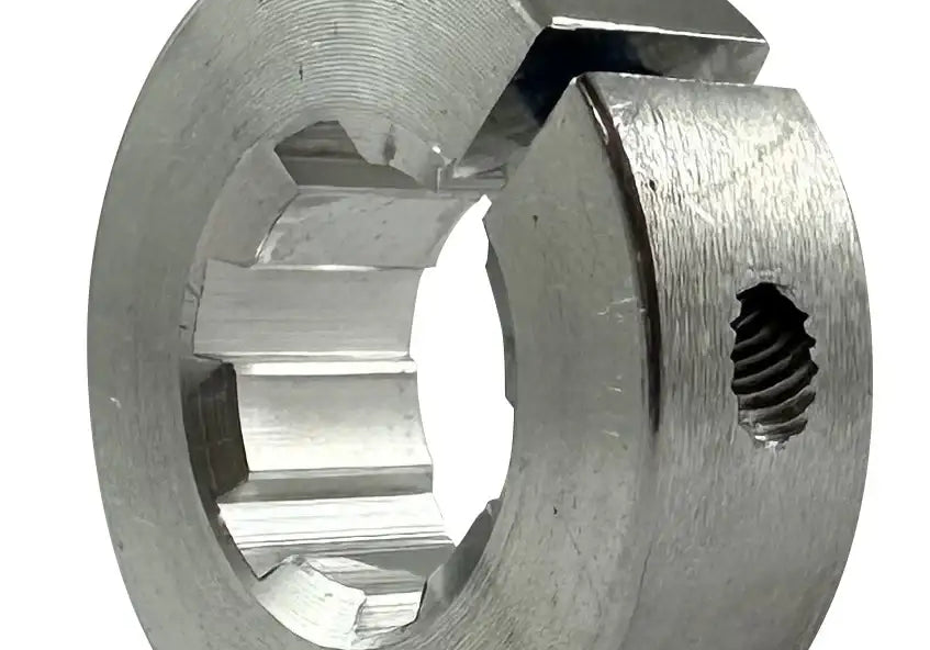 6 Splined Shaft Collar For 22mm Splined Shaft - Aluminium
