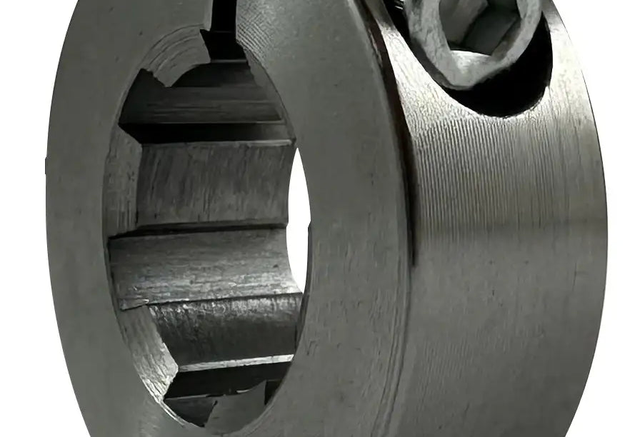 6 Splined Shaft Collar For 20mm Splined Shaft - C45 Steel