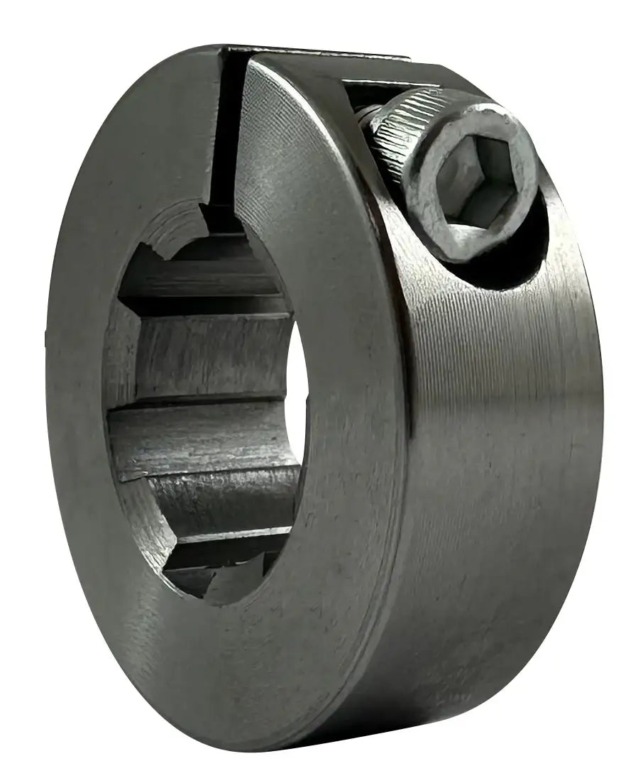 6 Splined Shaft Collar For 22mm Splined Shaft - C45 Steel