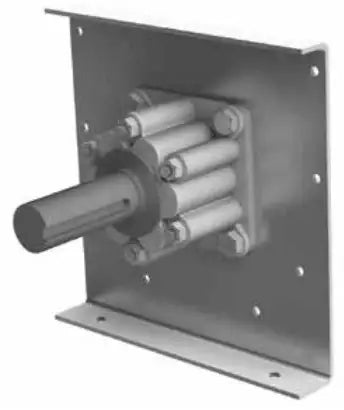 1-1/2" HAMMOND Roller Bearing For Trough End With End Shaft